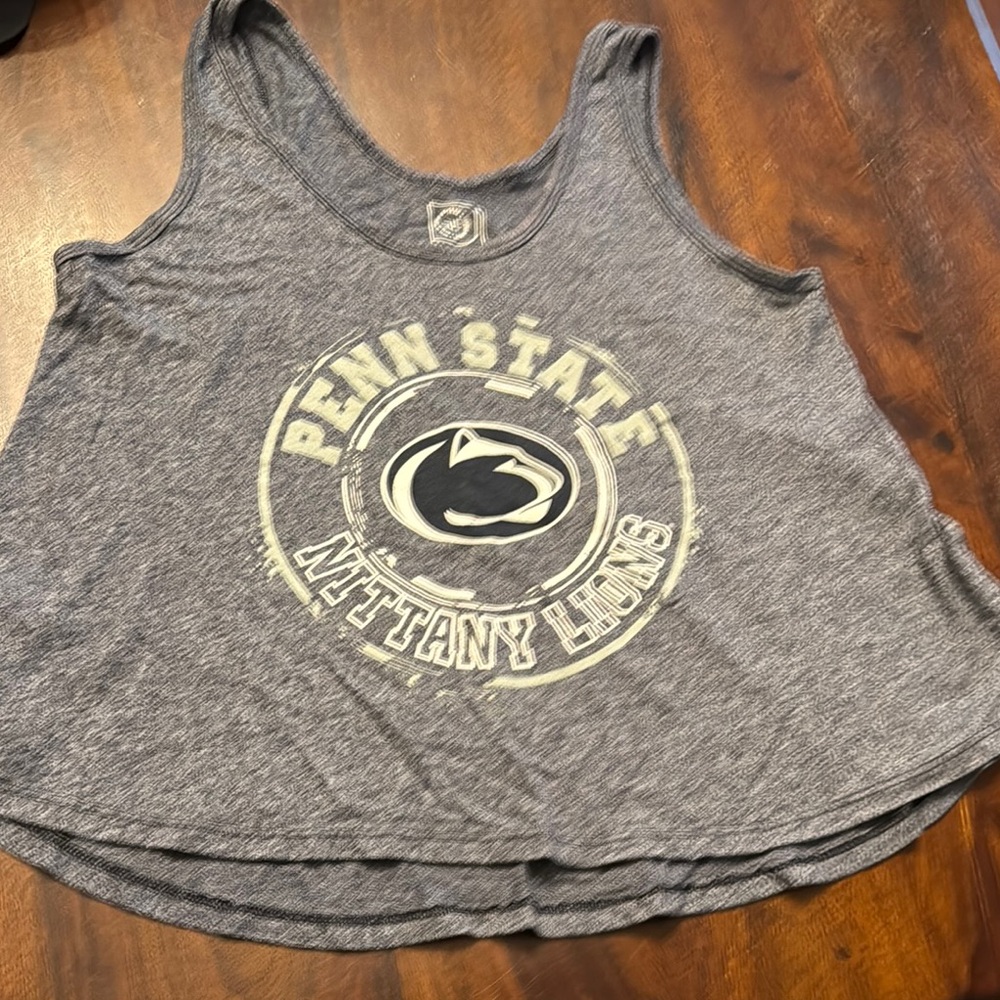 Gray Penn State Nittany Lions Tank Top